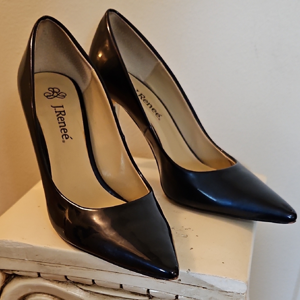 J.Renee Blue Heels Elegant Stiletto Pumps